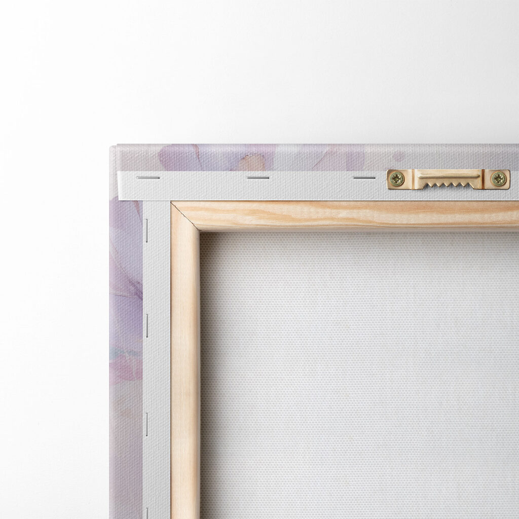 Painting of flowers on a white background