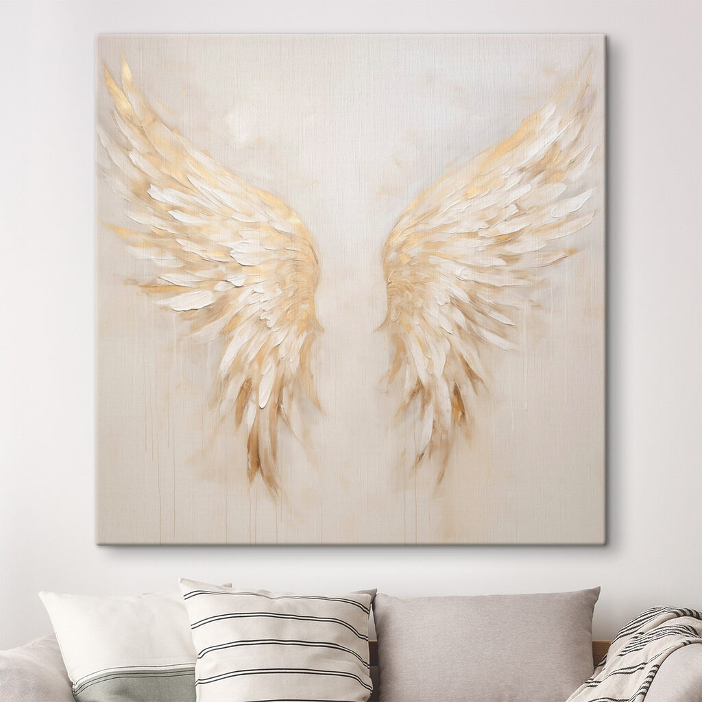 Ethereal wings in soft hues Ethereal wings in soft hues