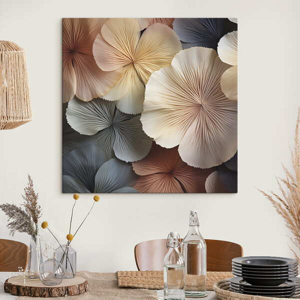 Group of flowers in different colors