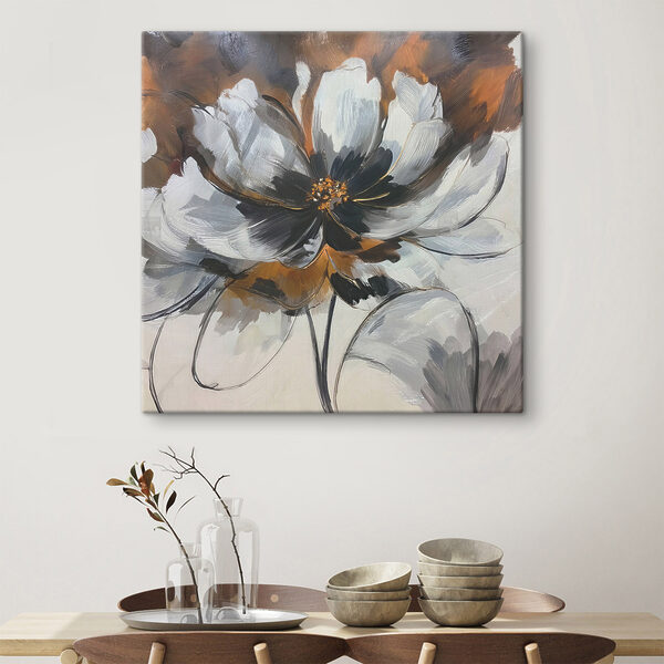 Painting of a flower Painting of a flower