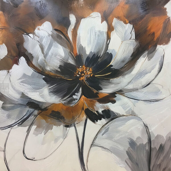 Painting of a flower Painting of a flower
