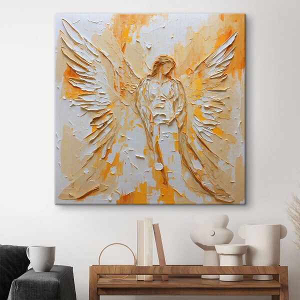 Painting of a woman with wings Painting of a woman with wings