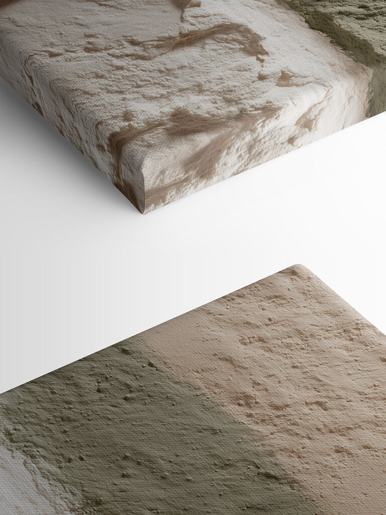 Soft hues in textured surfaces Soft hues in textured surfaces