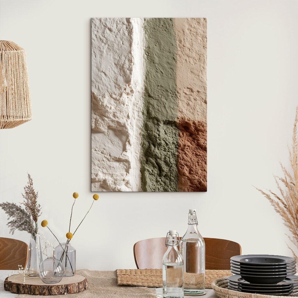 Soft hues in textured surfaces Soft hues in textured surfaces