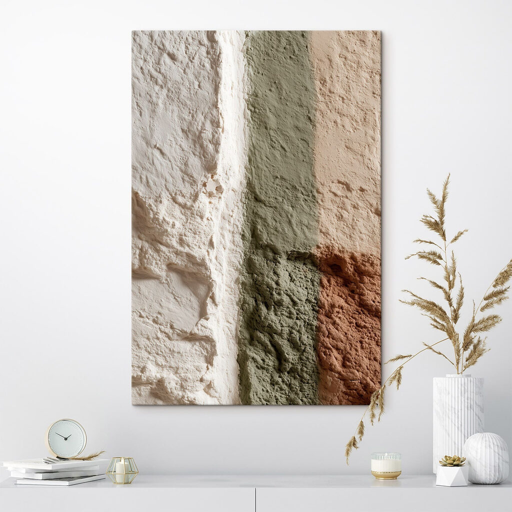 Soft hues in textured surfaces Soft hues in textured surfaces