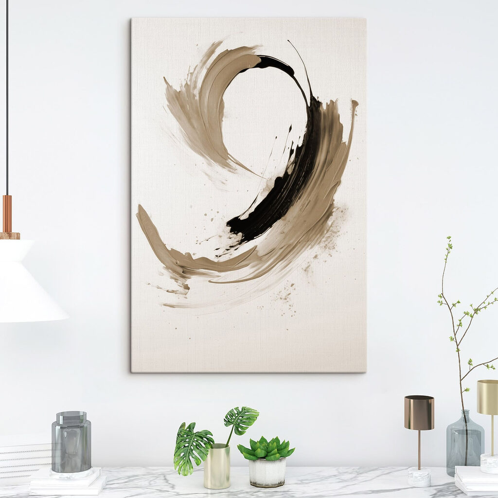 Black and tan brushstrokes Black and tan brushstrokes