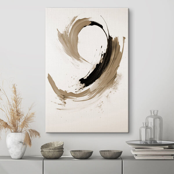 Black and tan brushstrokes Black and tan brushstrokes