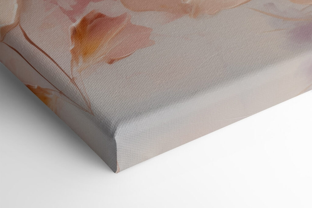Delicate blooms in soft pastel hues