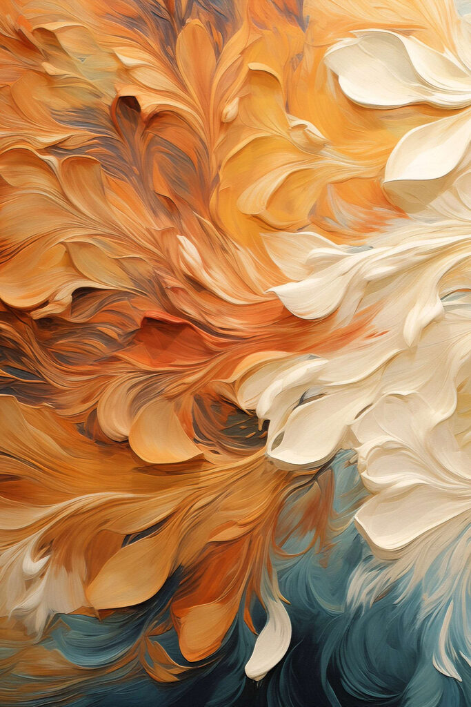 Flowing Colors of Nature's Palette Flowing Colors of Nature's Palette