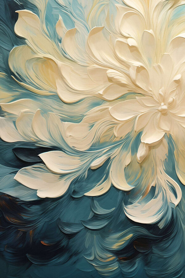 Delicate petals in soft colors