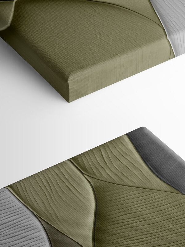 Flowing shapes in soft color palette Flowing shapes in soft color palette