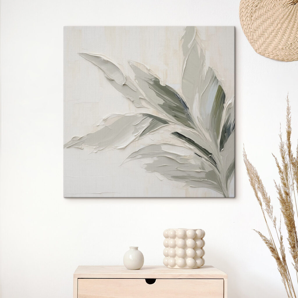 Painting of a leaf Painting of a leaf