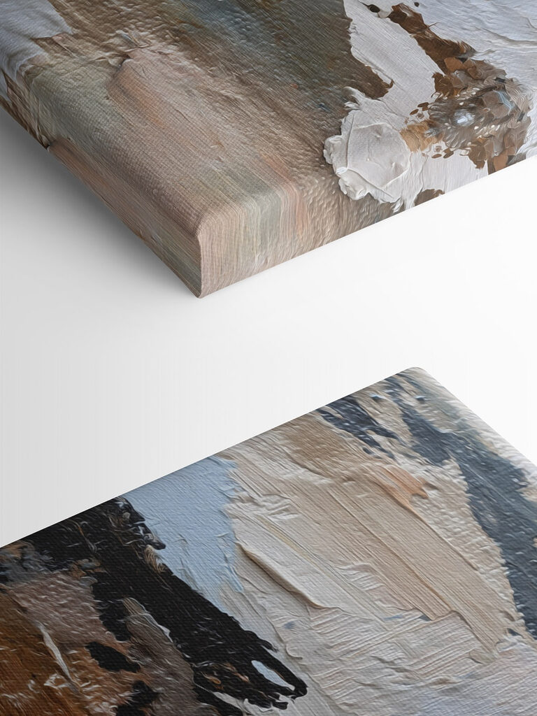 Abstract textures in soft colors