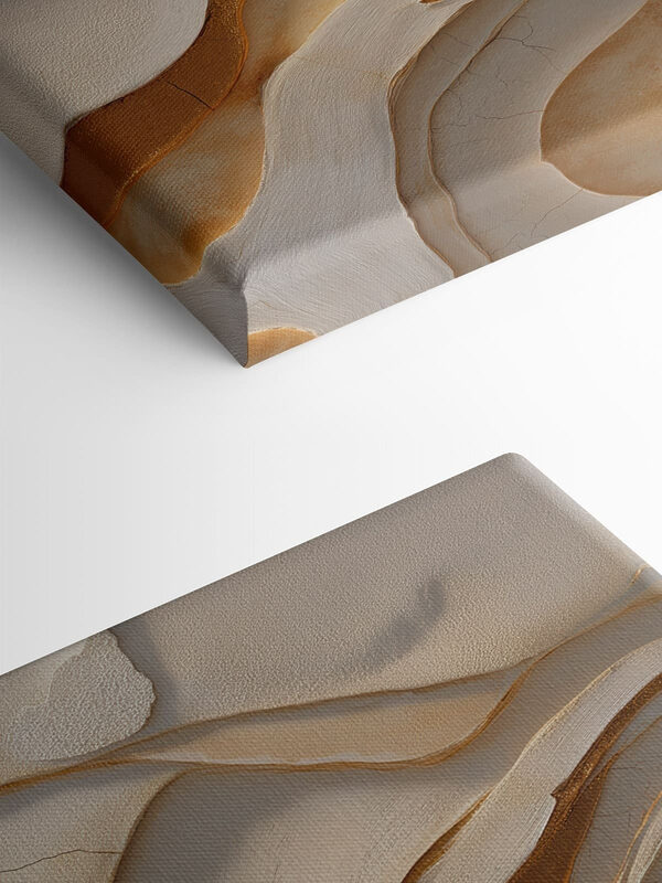 Waves of layered texture and color Waves of layered texture and color
