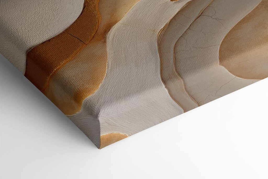Waves of layered texture and color Waves of layered texture and color