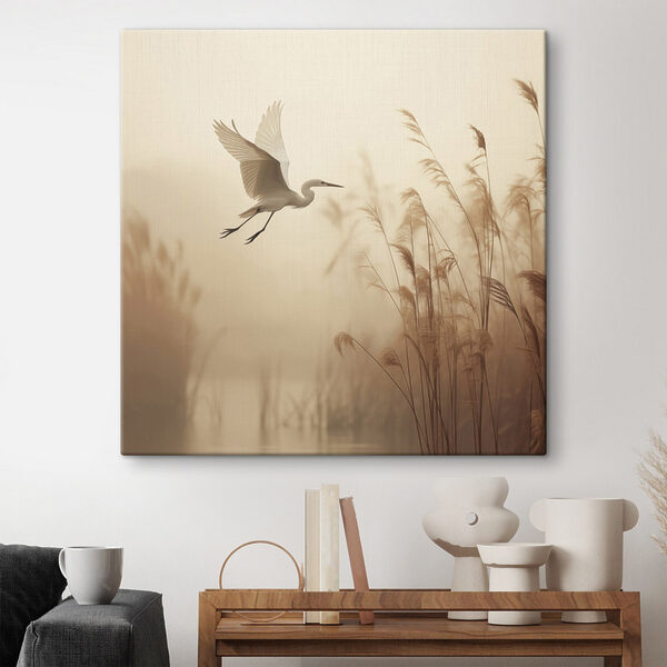 Bird flying over water Bird flying over water