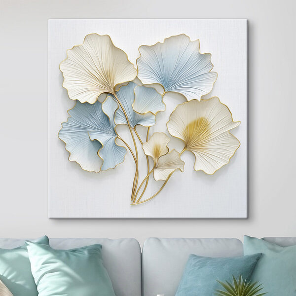 Wall art of leaves Wall art of leaves