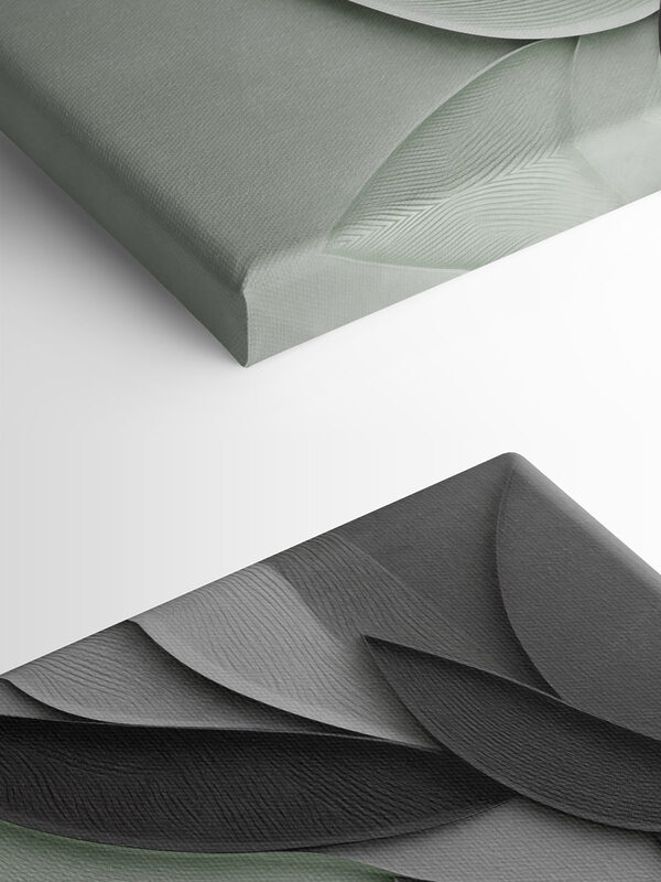 Soft layers in calming hues