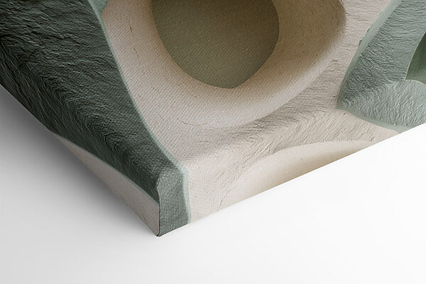 Soft curves and gentle hues blend beautifully