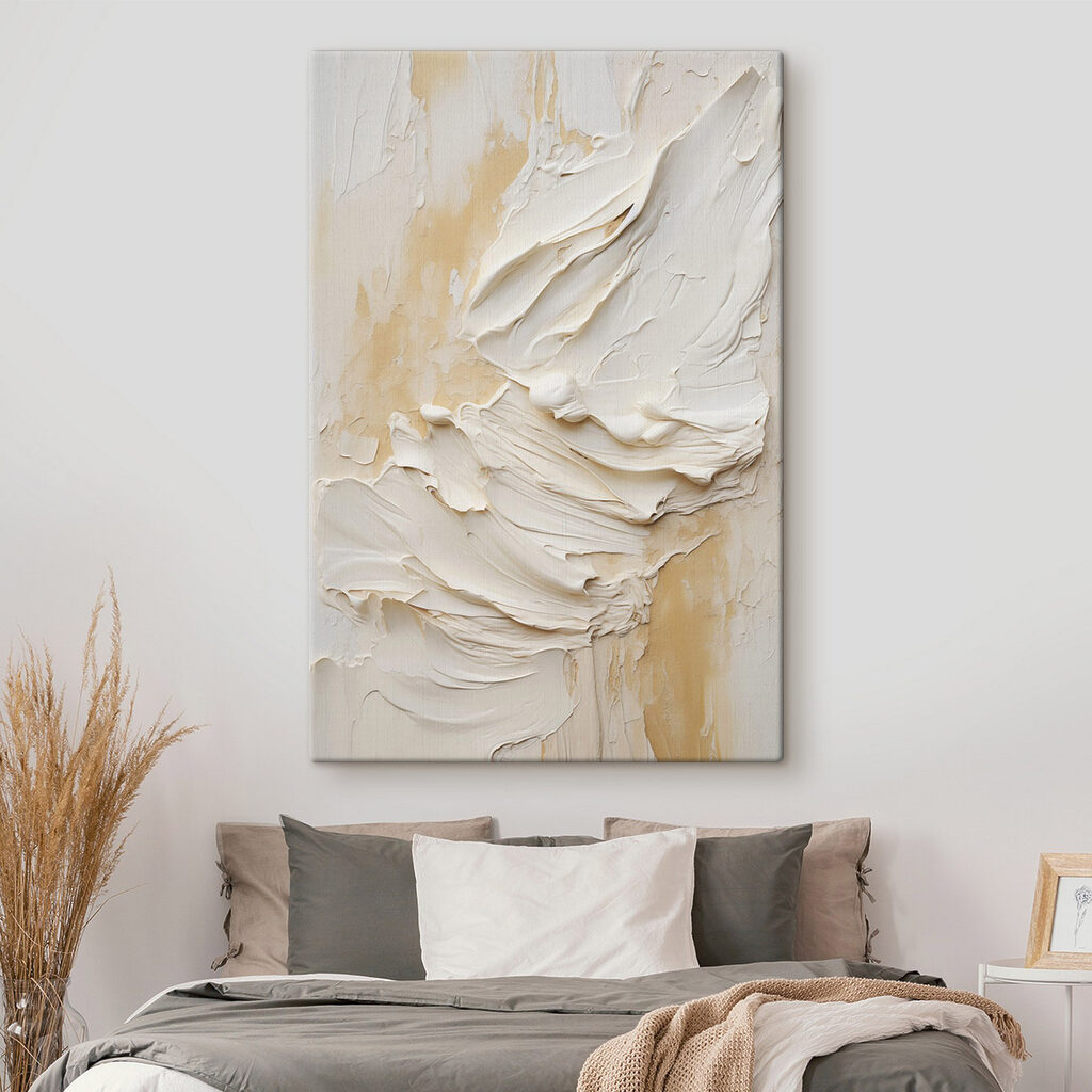 White paint on a wall White paint on a wall