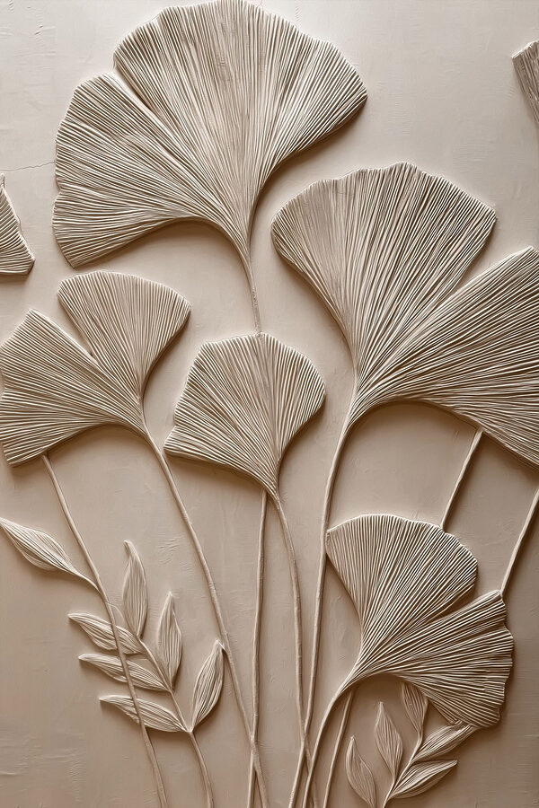 Intricate floral design in soft tones Intricate floral design in soft tones