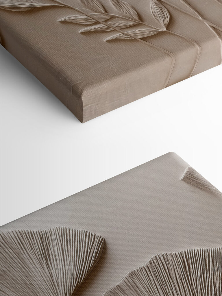 Intricate floral design in soft tones Intricate floral design in soft tones
