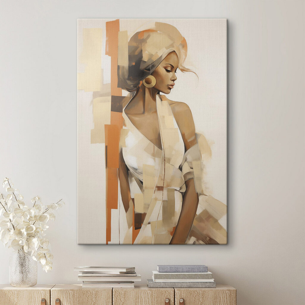 Painting of a woman Painting of a woman