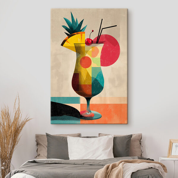 Colorful cocktail with fruit Colorful cocktail with fruit
