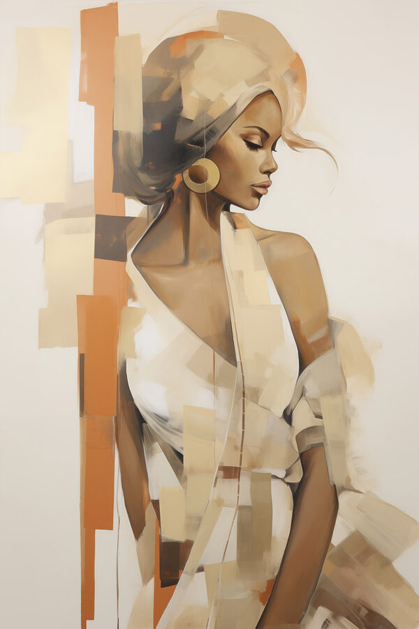 Painting of a woman Painting of a woman