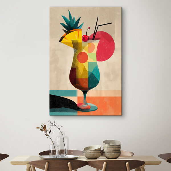 Colorful cocktail with fruit Colorful cocktail with fruit