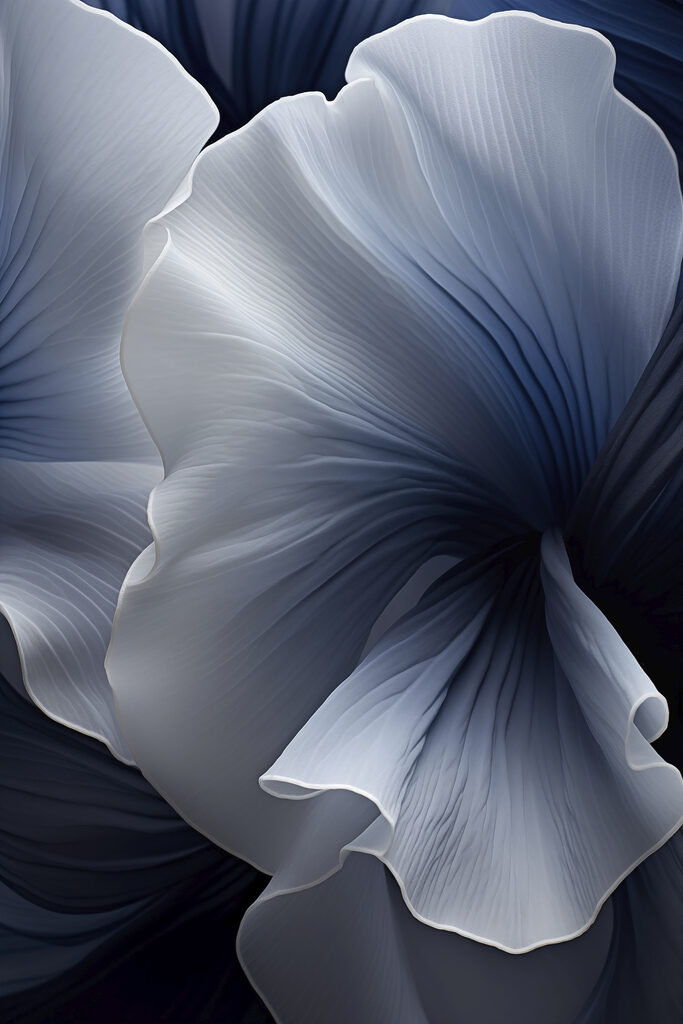Soft curves in gentle hues