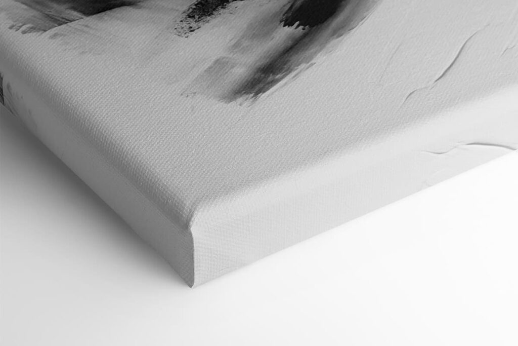 Black and white painting