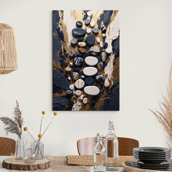 Group of oval shaped objects