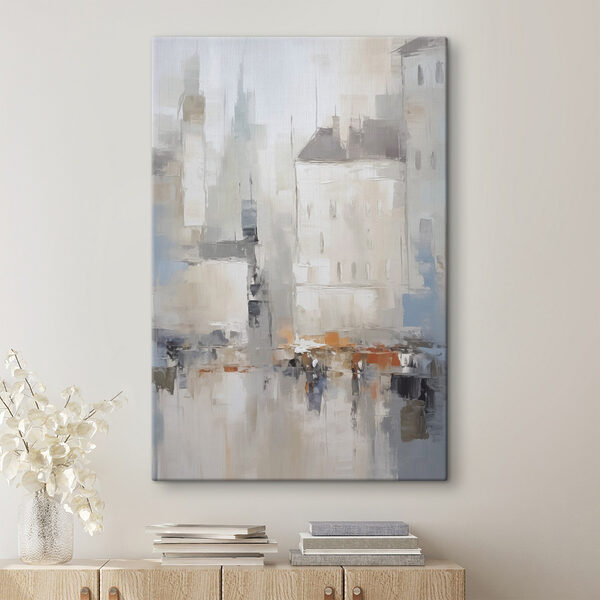 Painting of a building