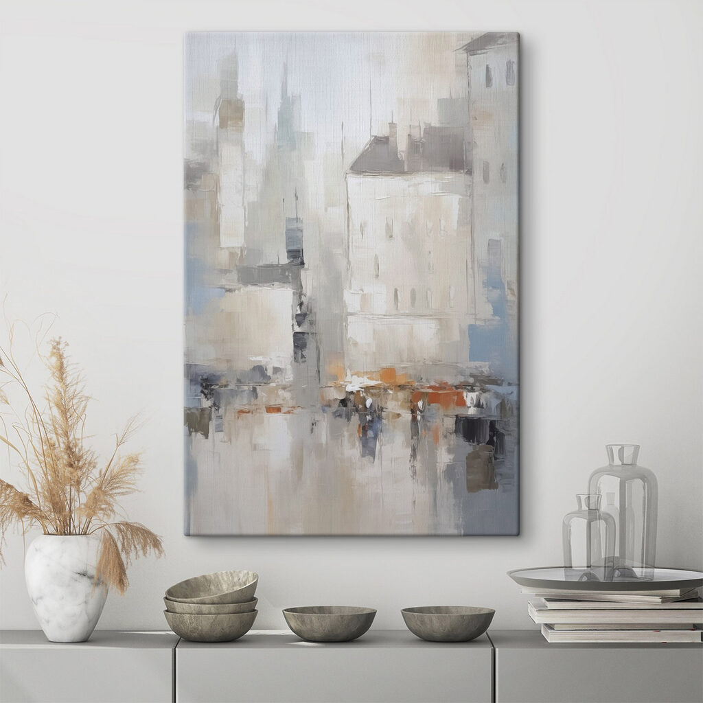 Painting of a building
