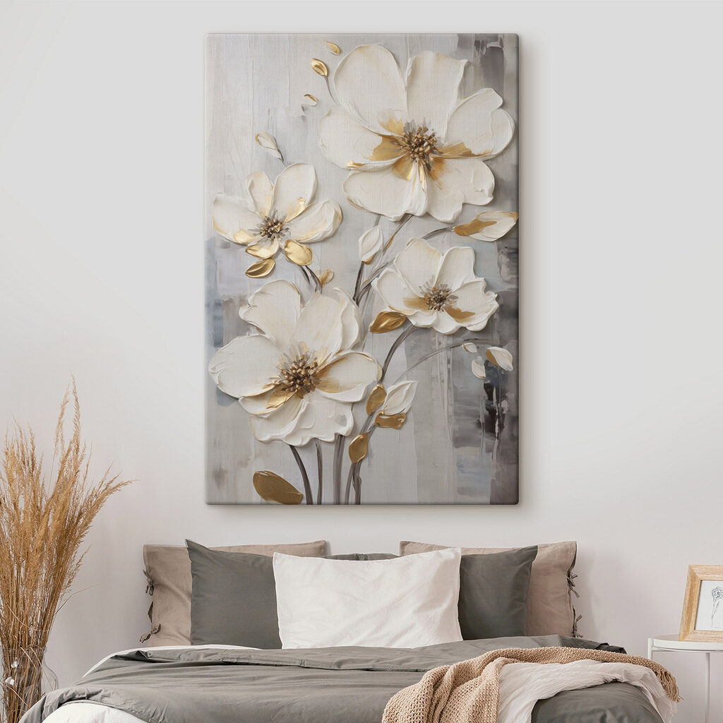 Delicate blooms in calming hues Delicate blooms in calming hues