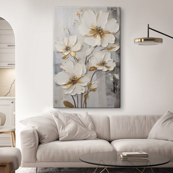 Delicate blooms in calming hues Delicate blooms in calming hues