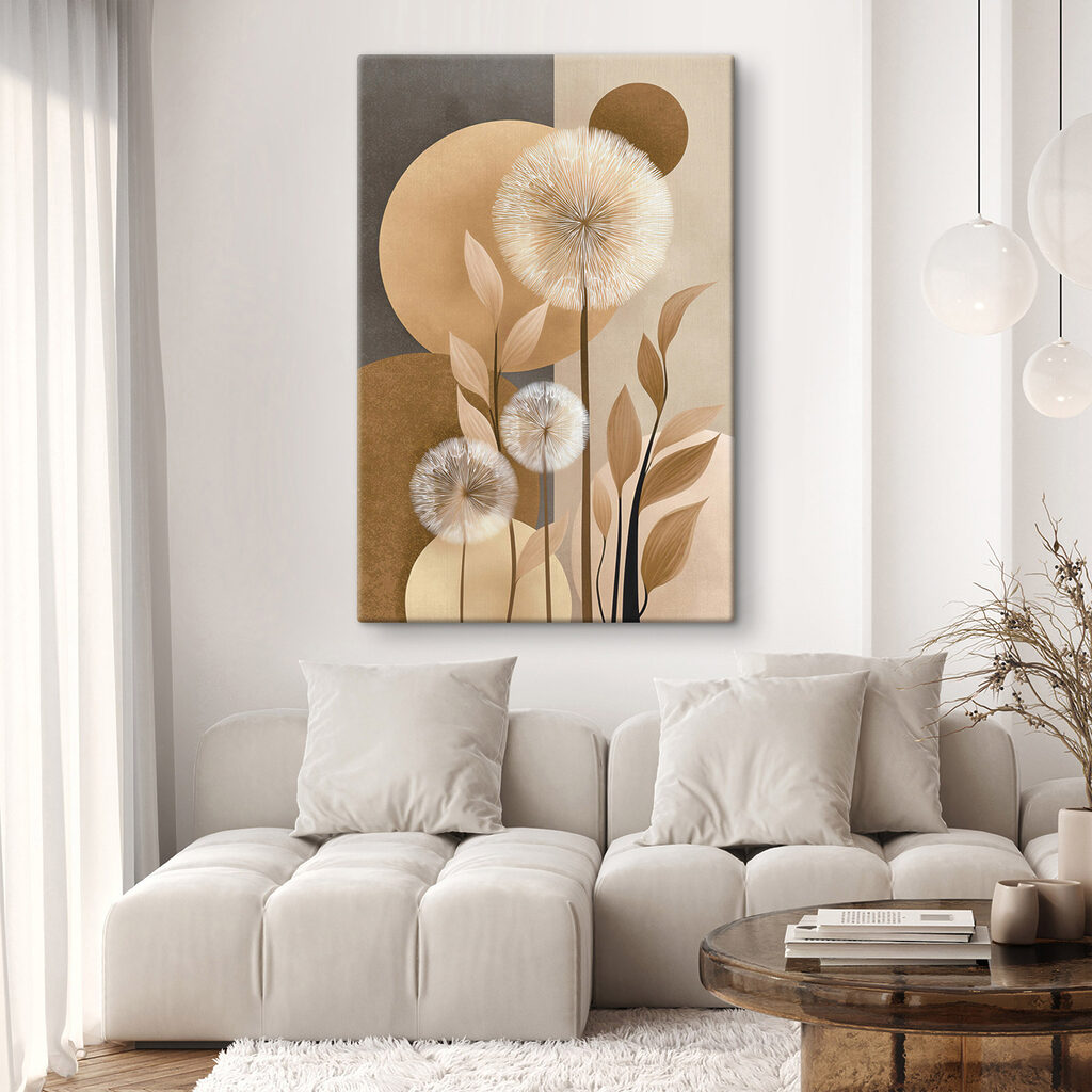 Elegant blooms against soft backgrounds