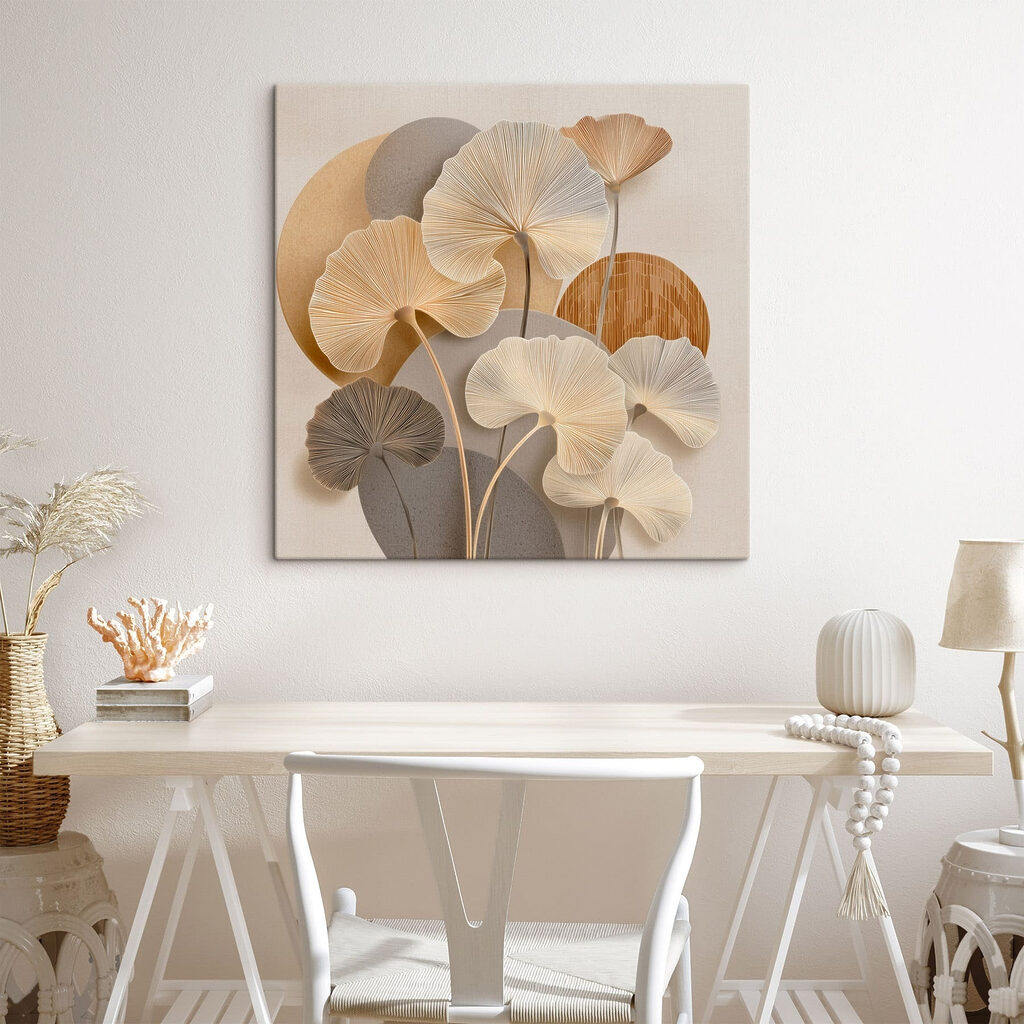 Gentle floral composition in soft tones Gentle floral composition in soft tones