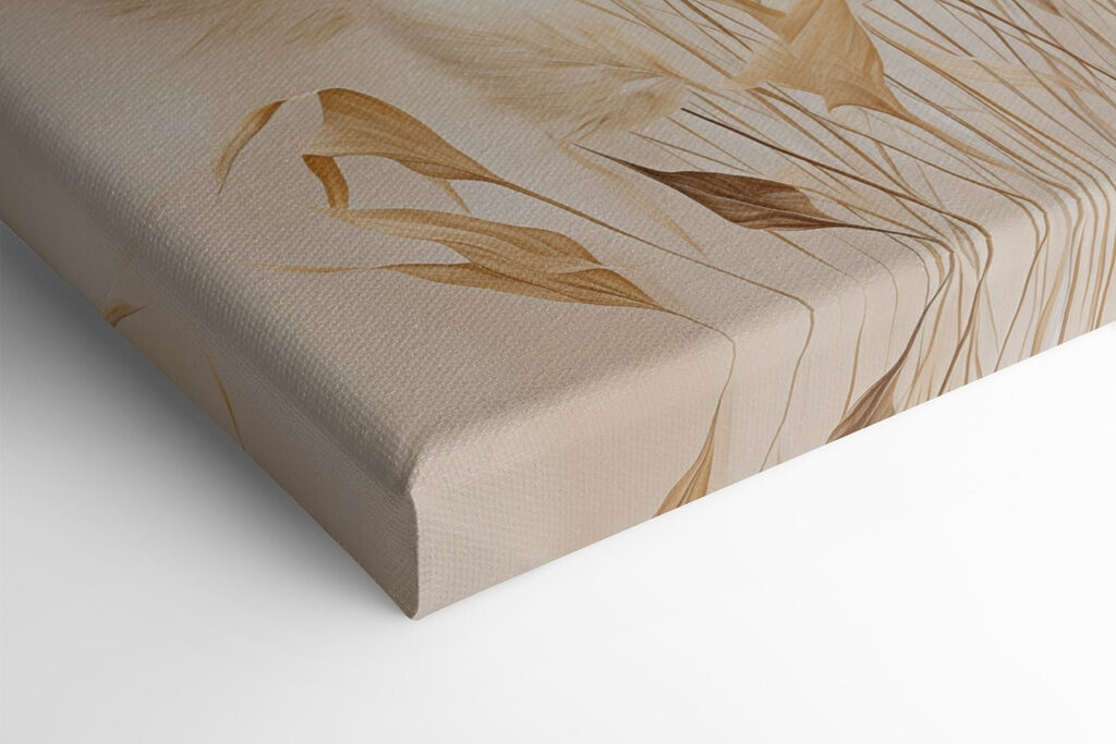 Bunch of wheat on a white background