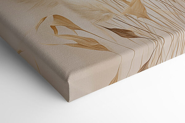 Bunch of wheat on a white background