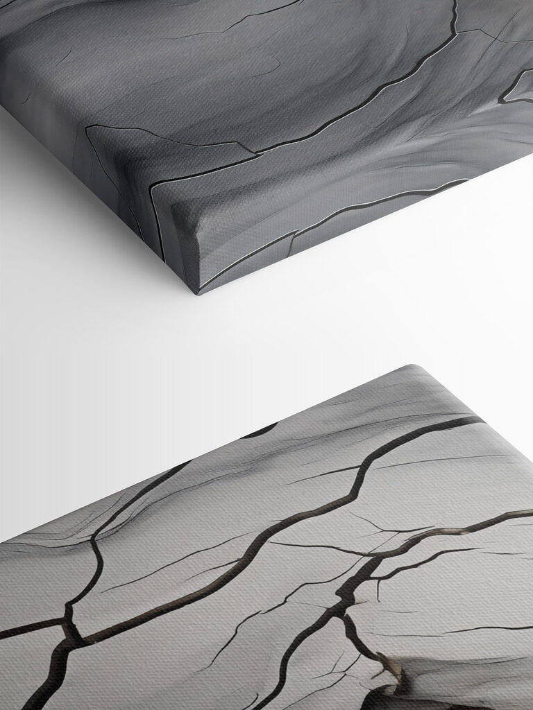 Fluid patterns in striking contrast Fluid patterns in striking contrast