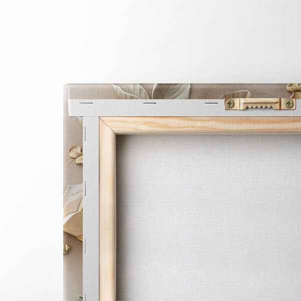 Wall art with flowers and leaves Wall art with flowers and leaves