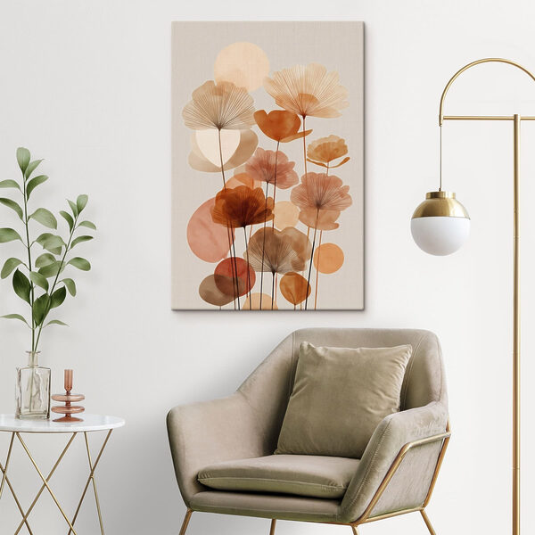 Group of flowers with different colors