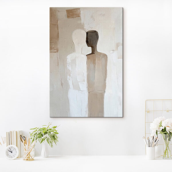 Painting of two people