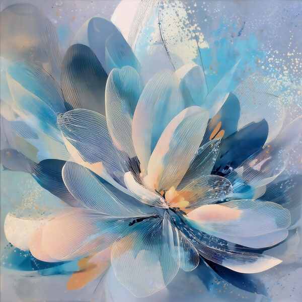 Vibrant petals in soothing colors