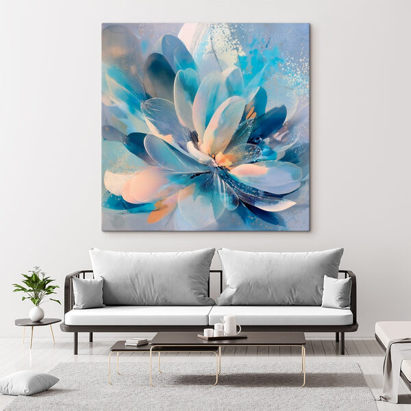 Vibrant petals in soothing colors