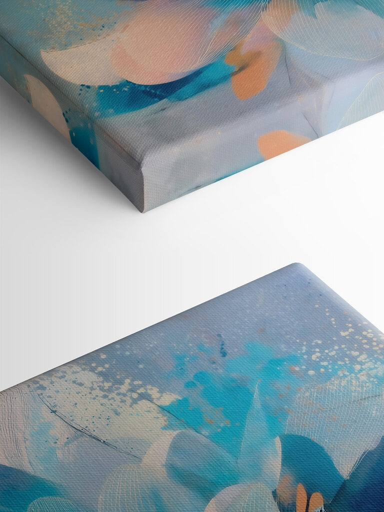 Vibrant petals in soothing colors