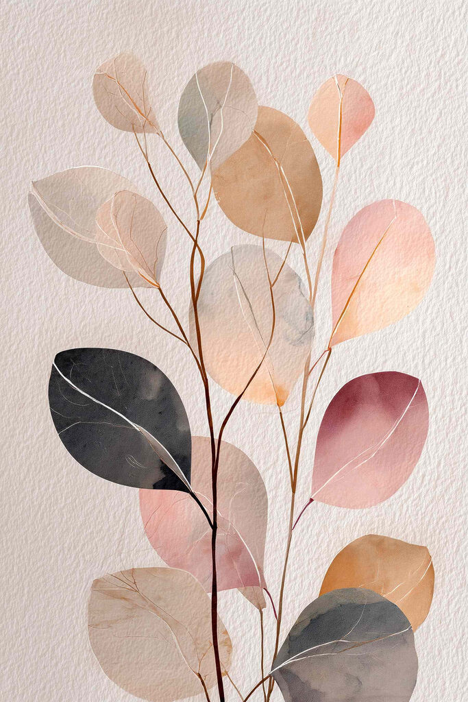 Painting of a plant Painting of a plant