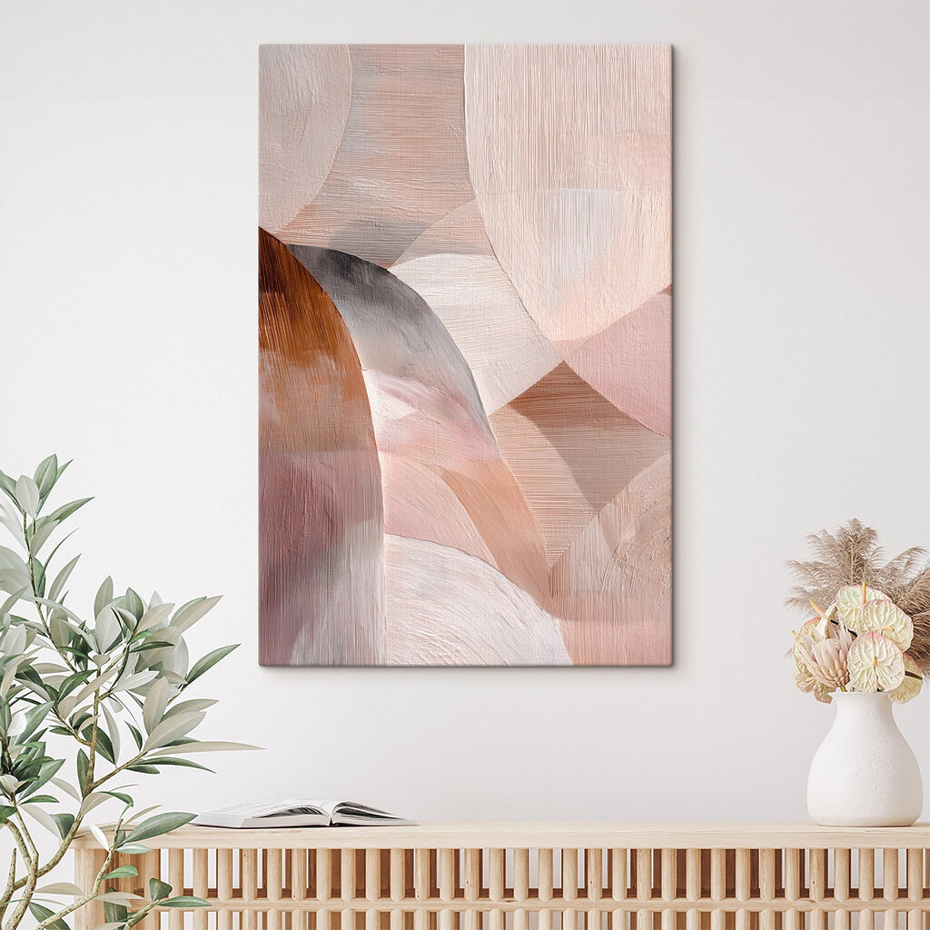 Soft hues blend in calming harmony